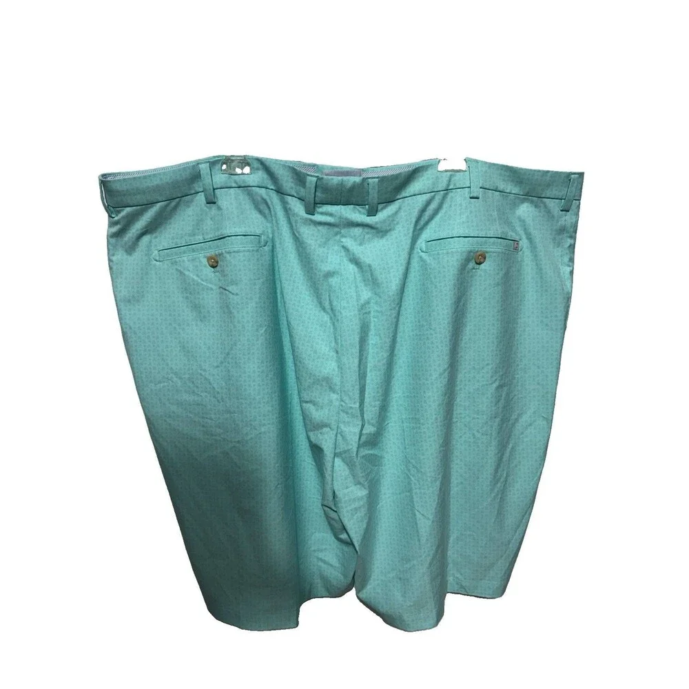 Peter Millar Crown Sport Salem Skull-In-One Performance Shorts 52R Cabana Blue